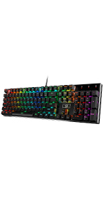 Redragon K614 Anivia 60% Ultra Thin Mechanical RGB Linear Red Switches w/ Double-Shot Keycaps